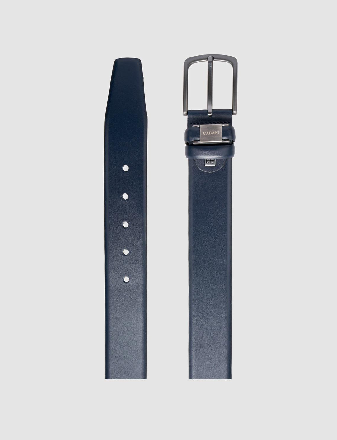 %100 Hakiki Deri Lacivert Erkek Kemer