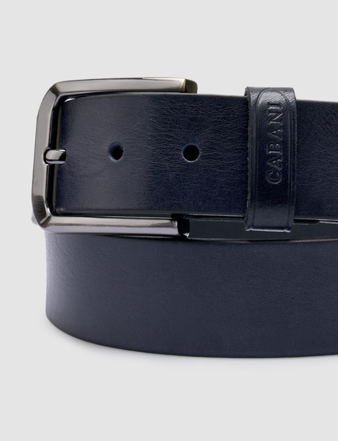 %100 Hakiki Deri Lacivert Erkek Kemer