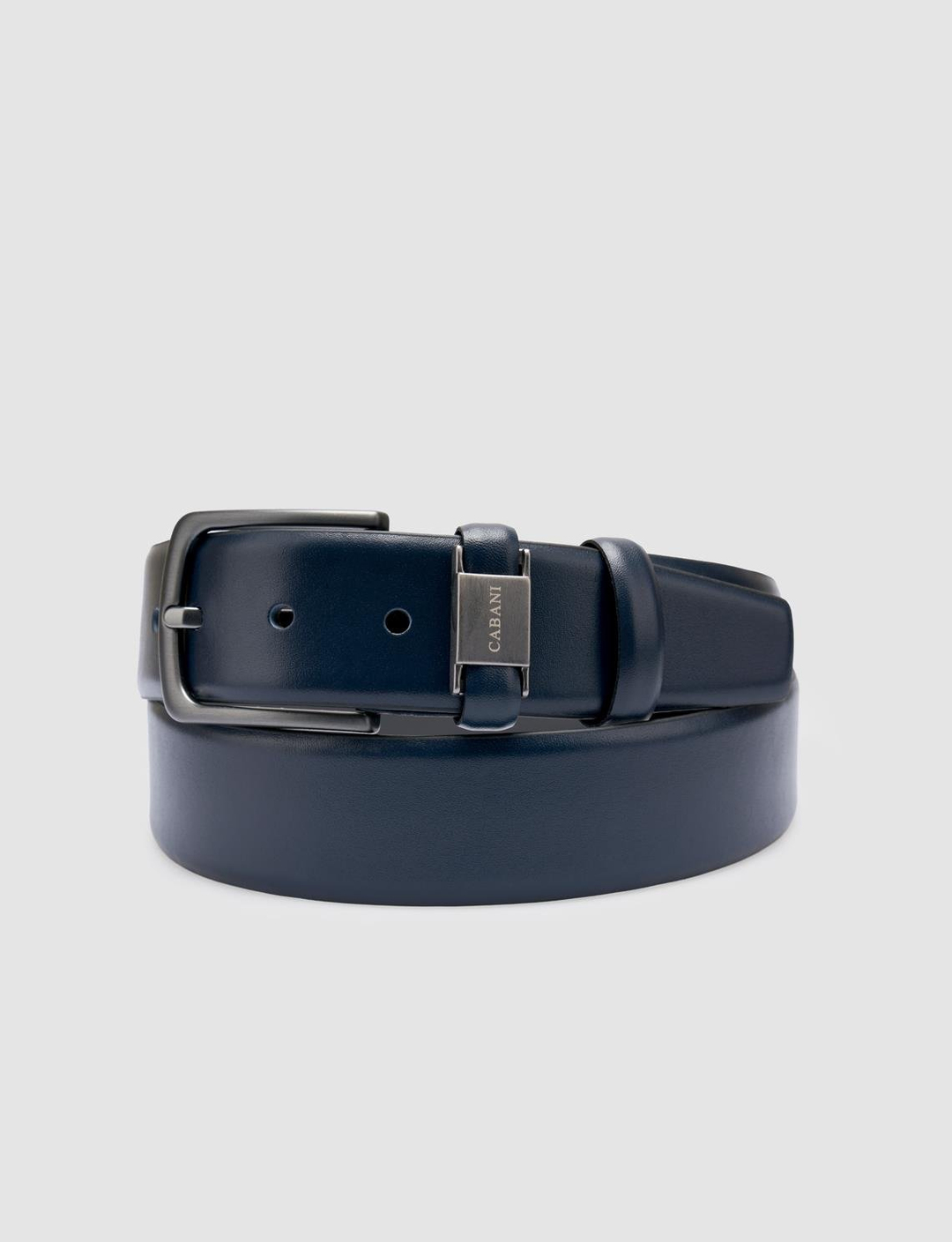 %100 Hakiki Deri Lacivert Erkek Kemer