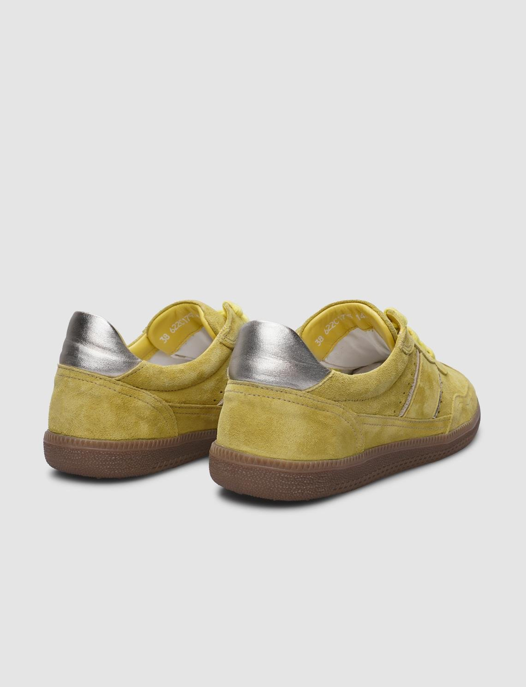 %100 Hakiki Deri Sarı Kadın Ayakkabı