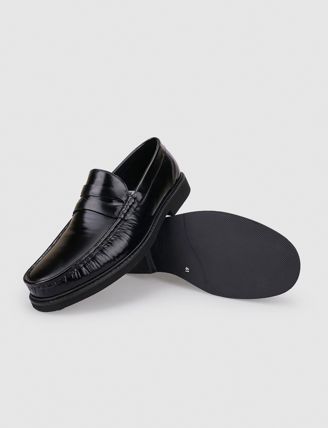 %100 Hakiki Deri Siyah Açma Erkek Günlük Ayakkabı