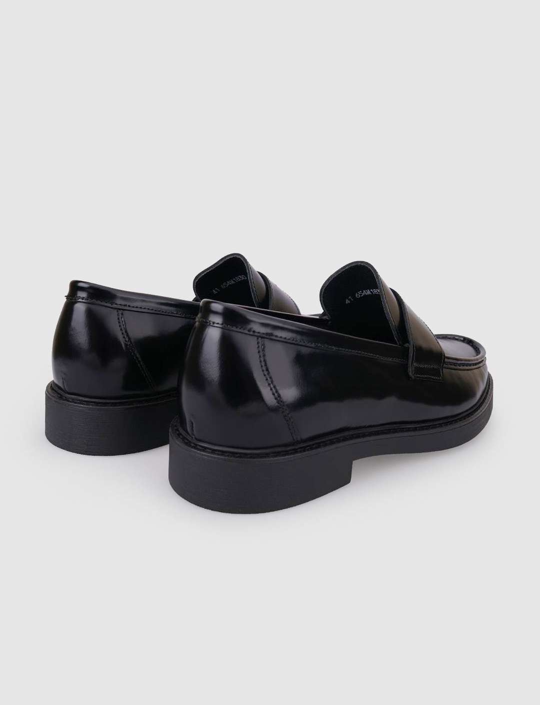 %100 Hakiki Deri Siyah Açma Erkek Günlük Ayakkabı