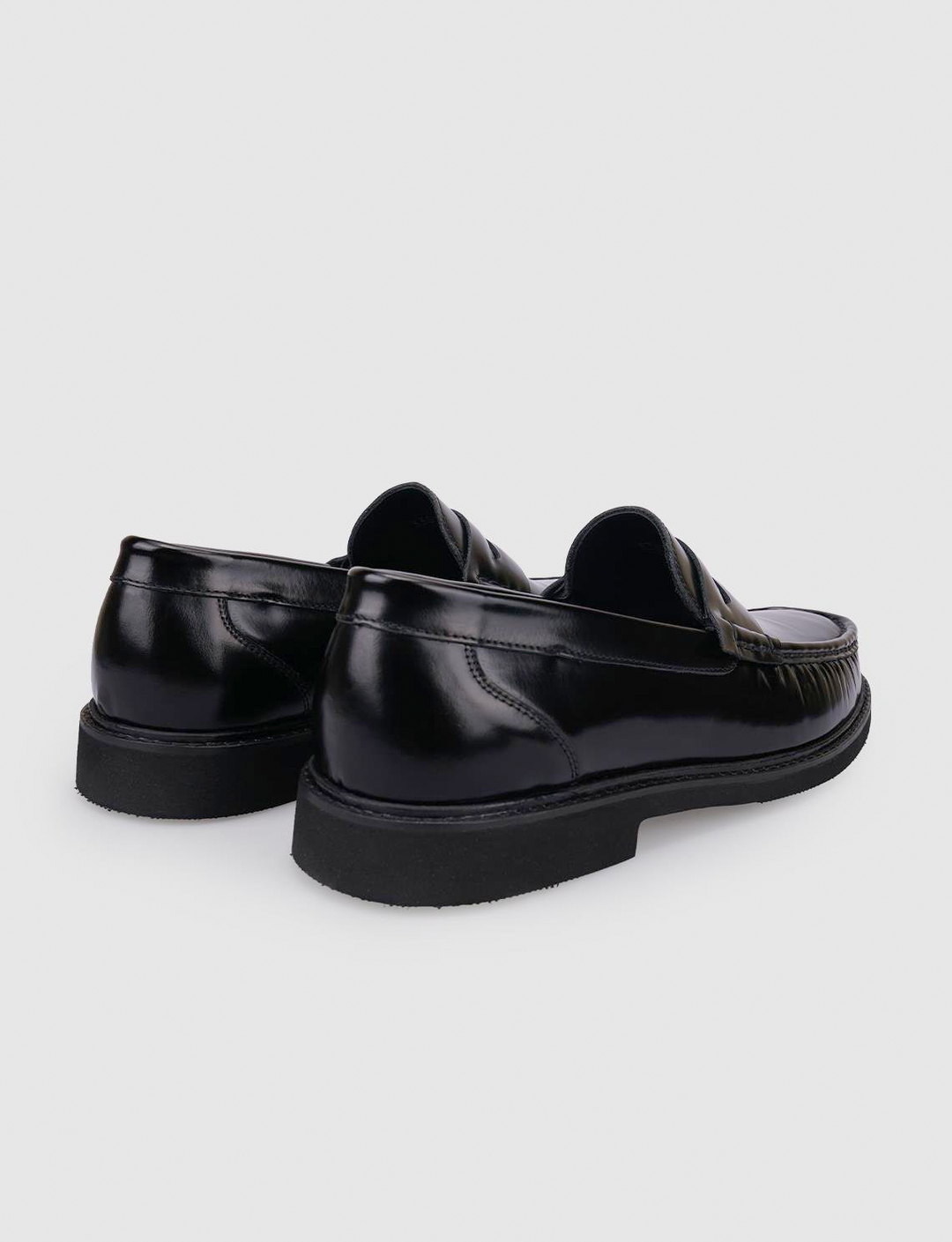 %100 Hakiki Deri Siyah Açma Erkek Günlük Ayakkabı