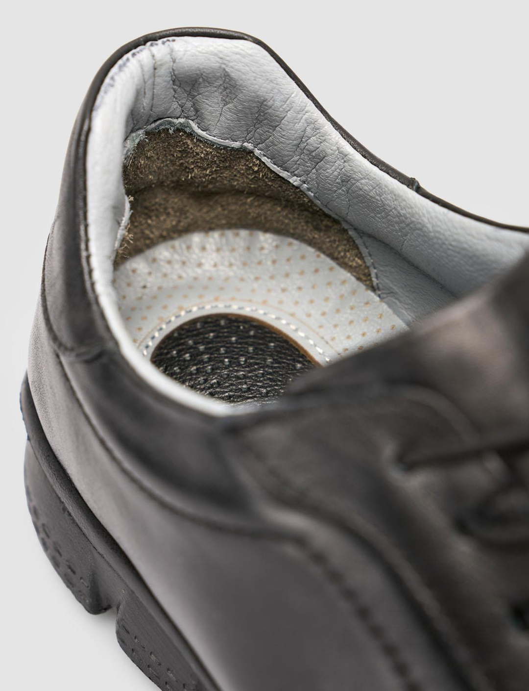 Men's 100% Genuine Leather Black Shoes