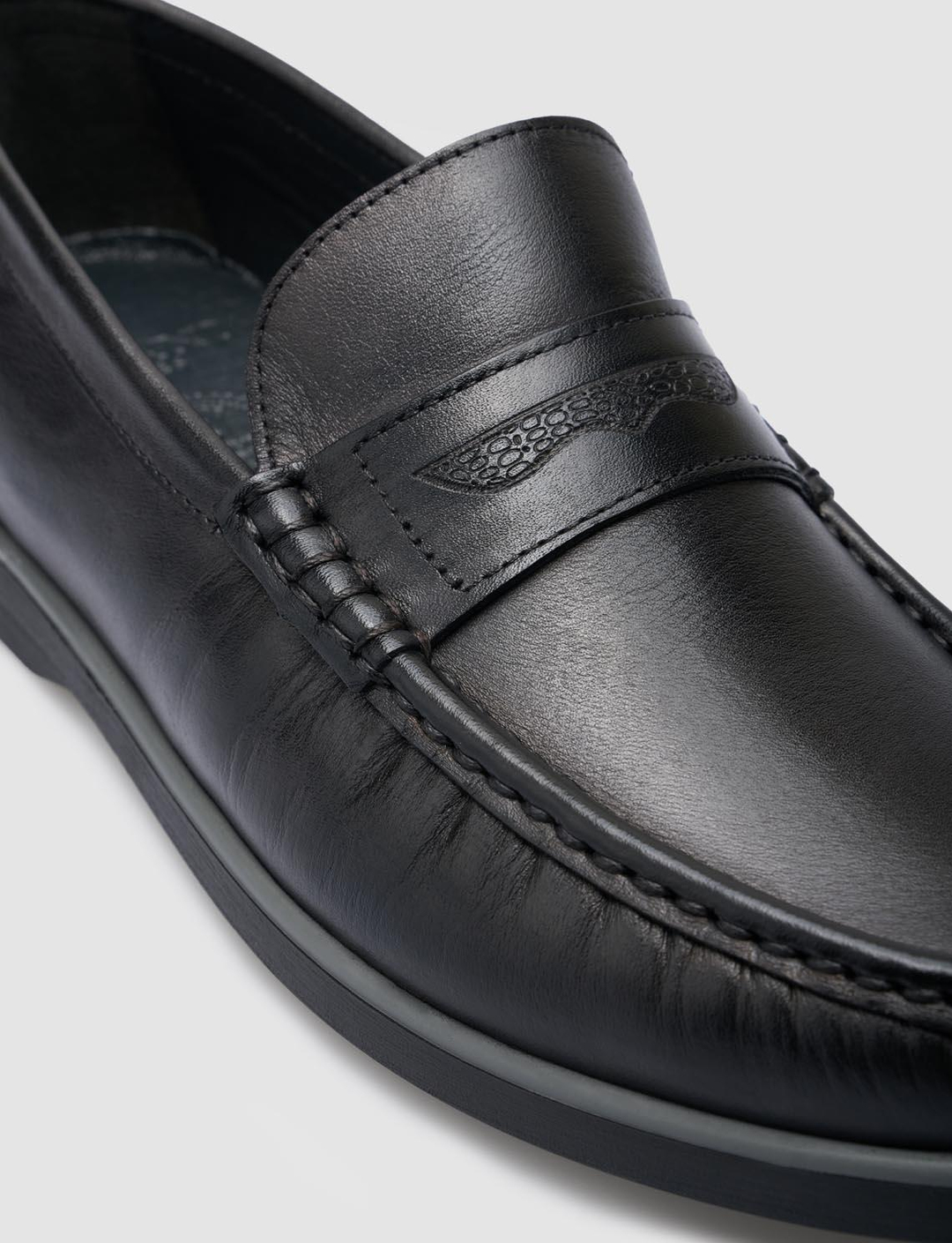 %100 Hakiki Deri Siyah Erkek Ayakkabı