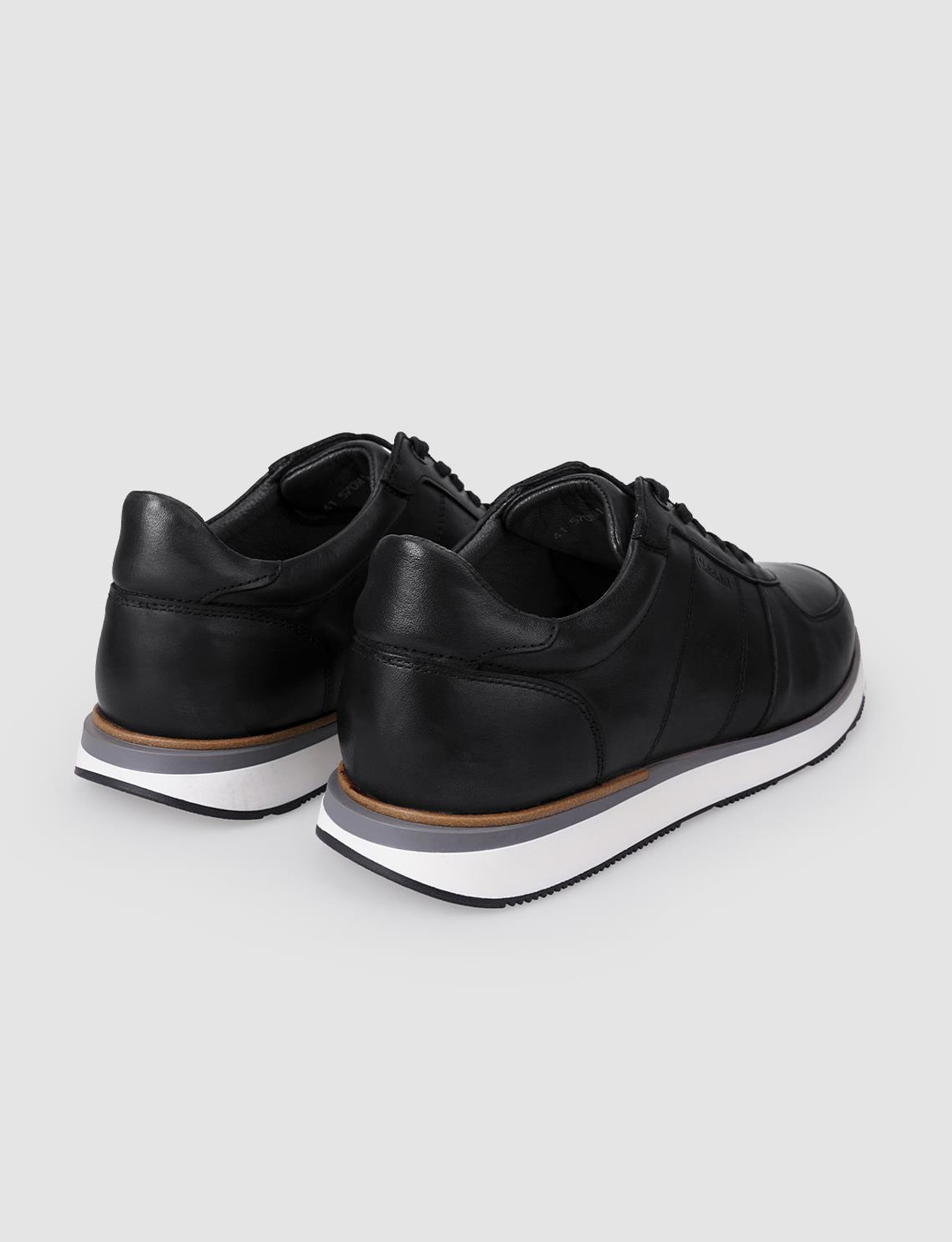 %100 Hakiki Deri Siyah Erkek Ayakkabı