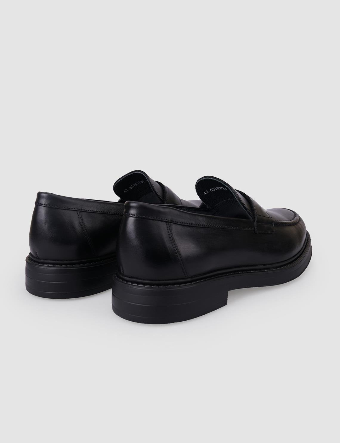 %100 Hakiki Deri Siyah Erkek Ayakkabı