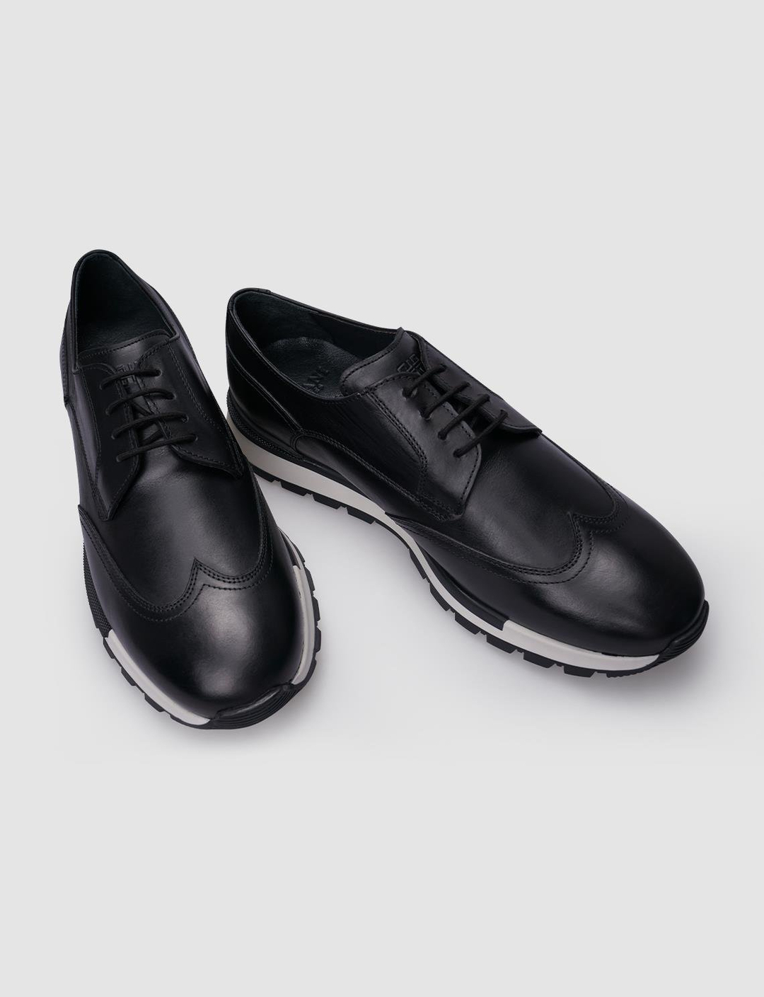 %100 Hakiki Deri Siyah Erkek Ayakkabı