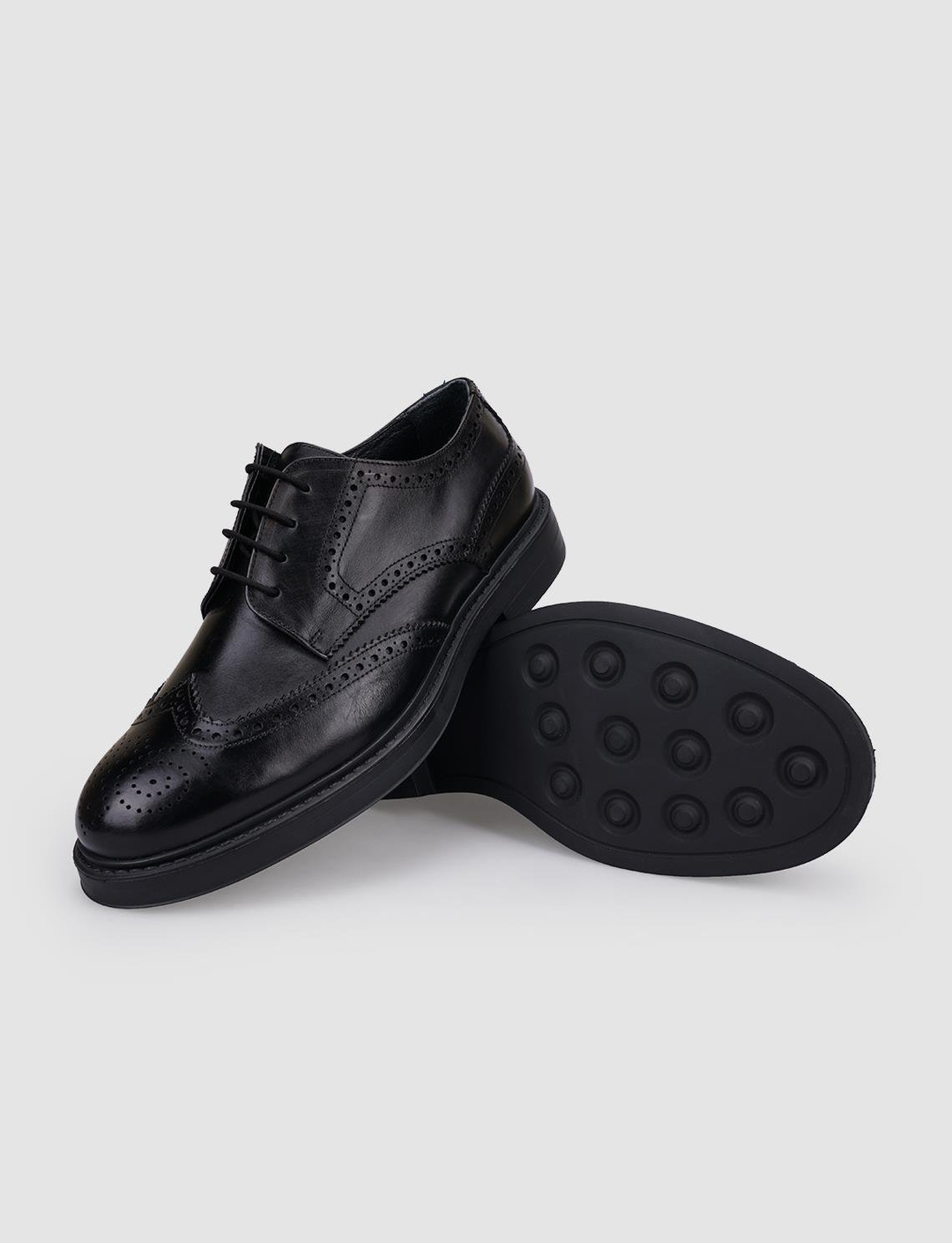 %100 Hakiki Deri Siyah Erkek Ayakkabı