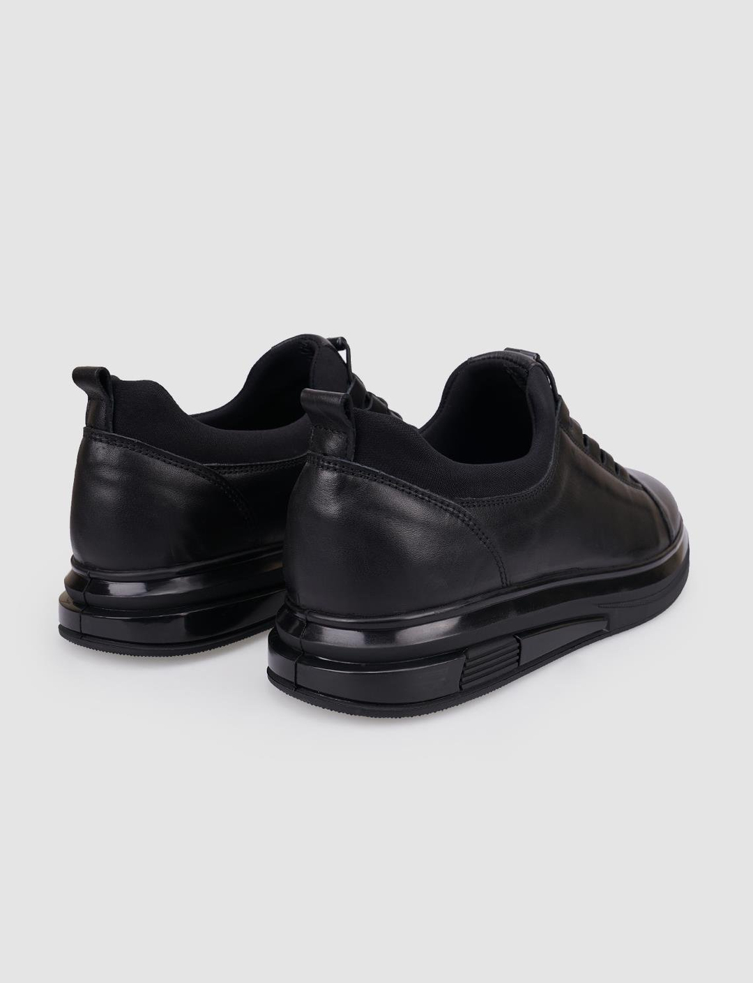 %100 Hakiki Deri Siyah Erkek Ayakkabı