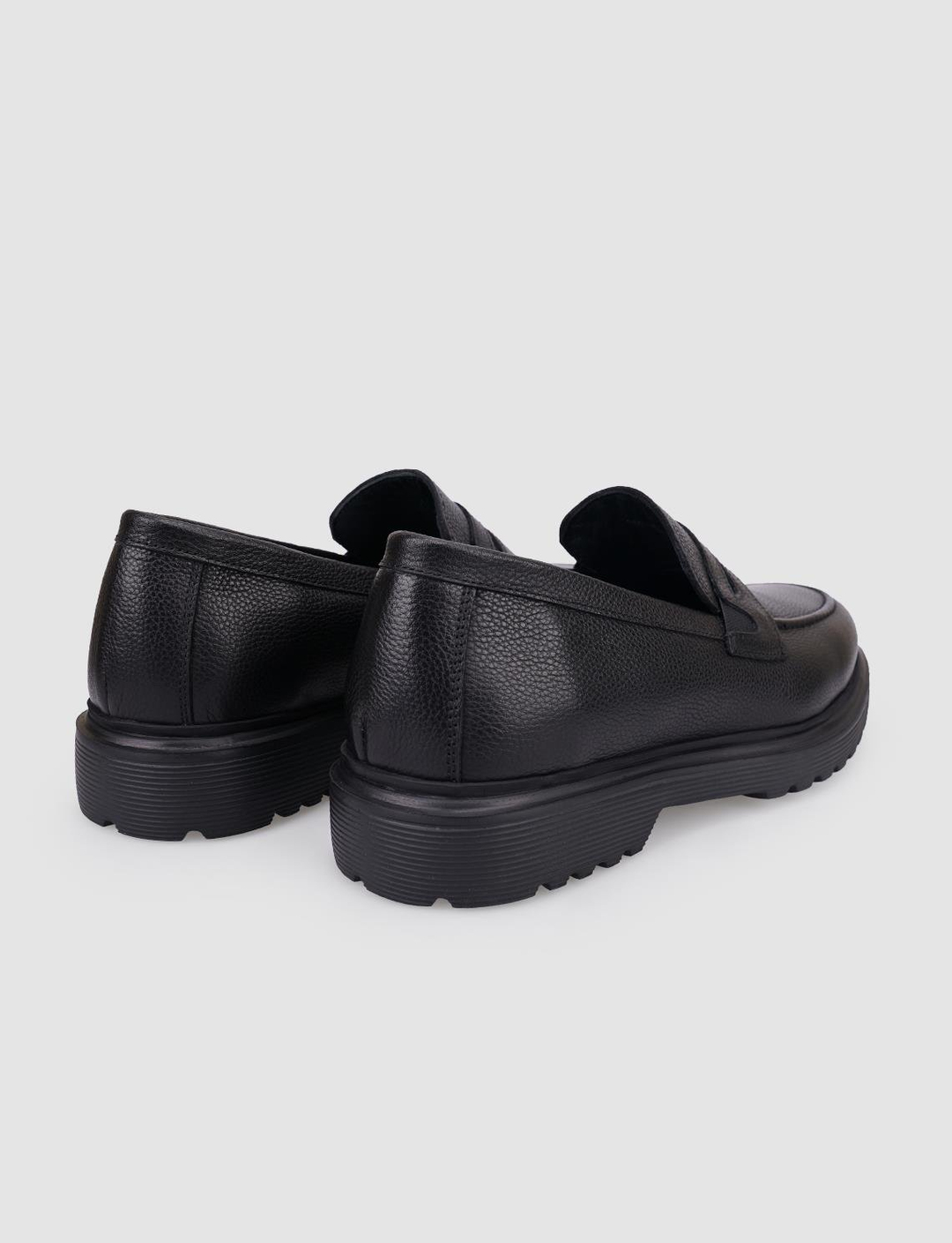 %100 Hakiki Deri Siyah Erkek Ayakkabı