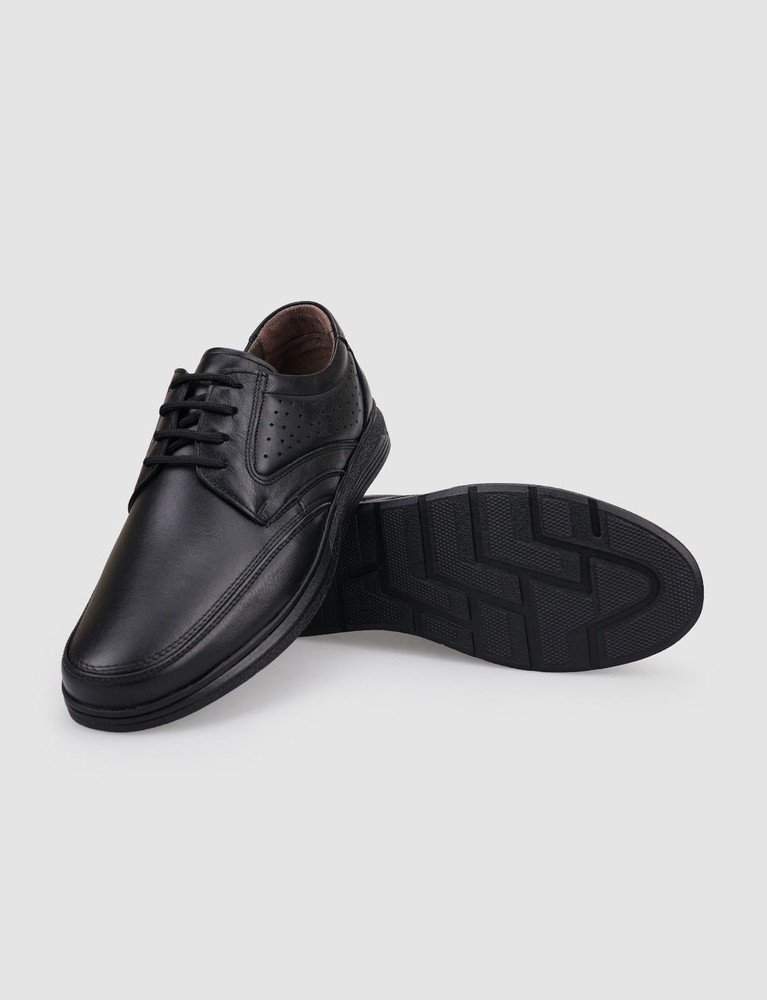 %100 Hakiki Deri Siyah Erkek Ayakkabı