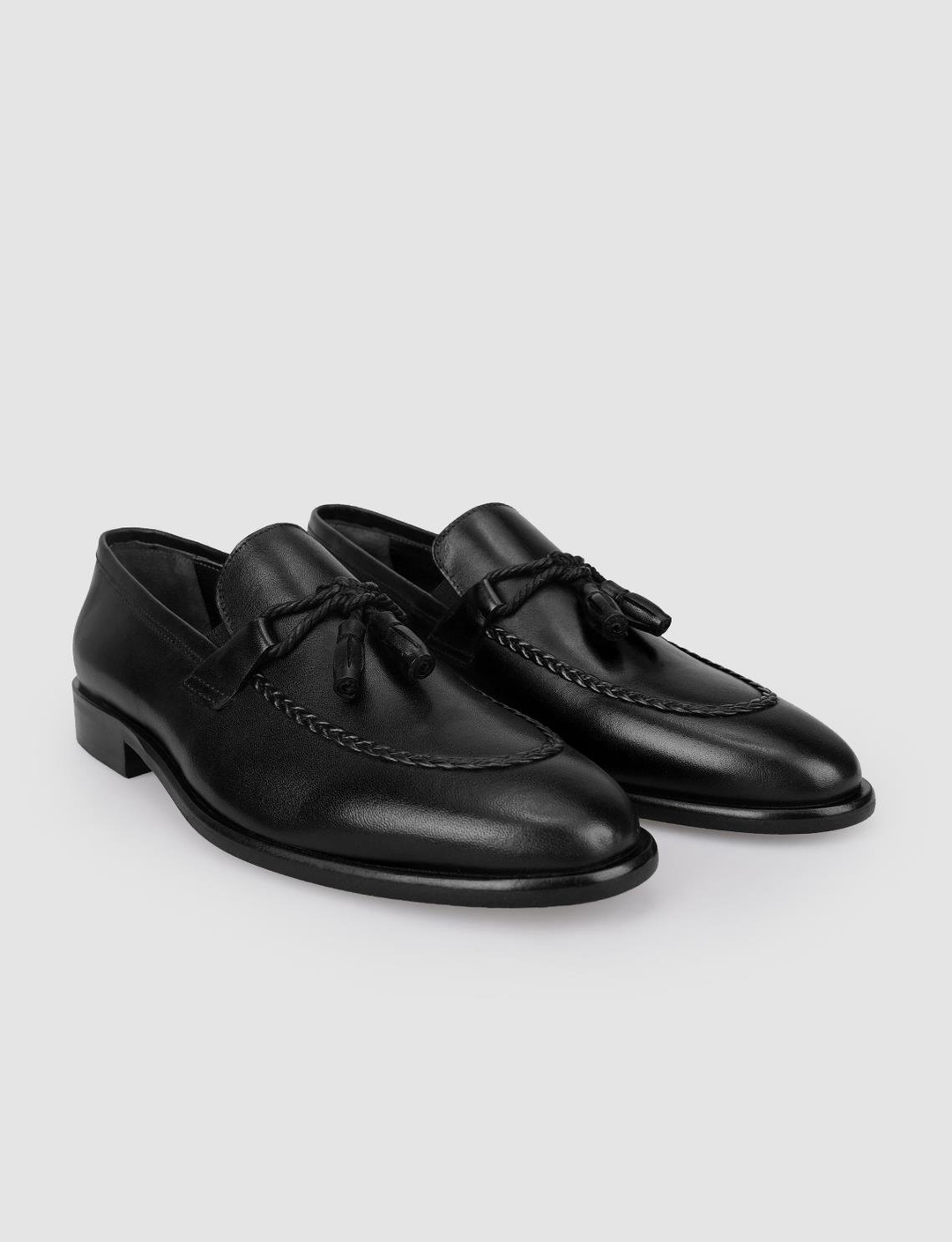 %100 Hakiki Deri Siyah Erkek Ayakkabı