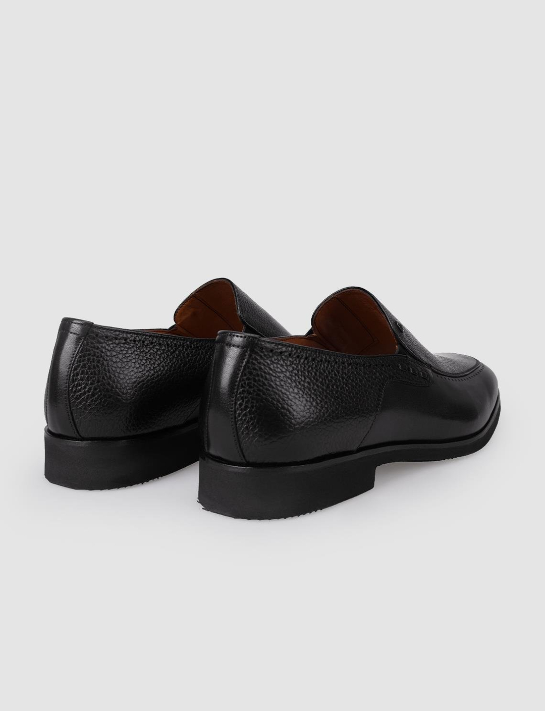 %100 Hakiki Deri Siyah Erkek Ayakkabı