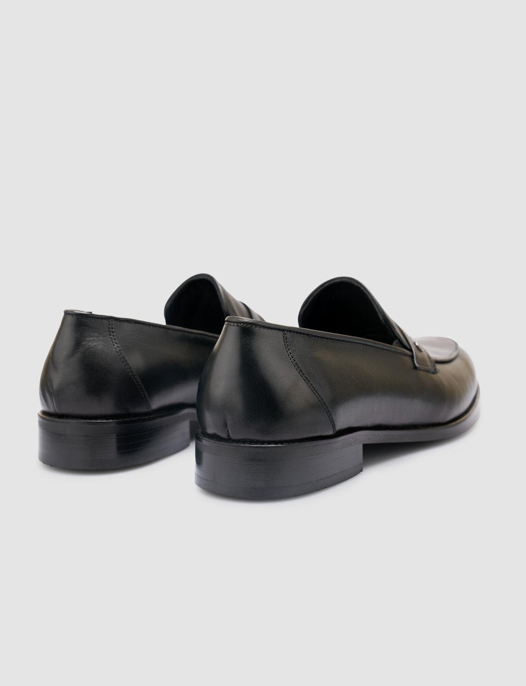 %100 Hakiki Deri Siyah Erkek Ayakkabı