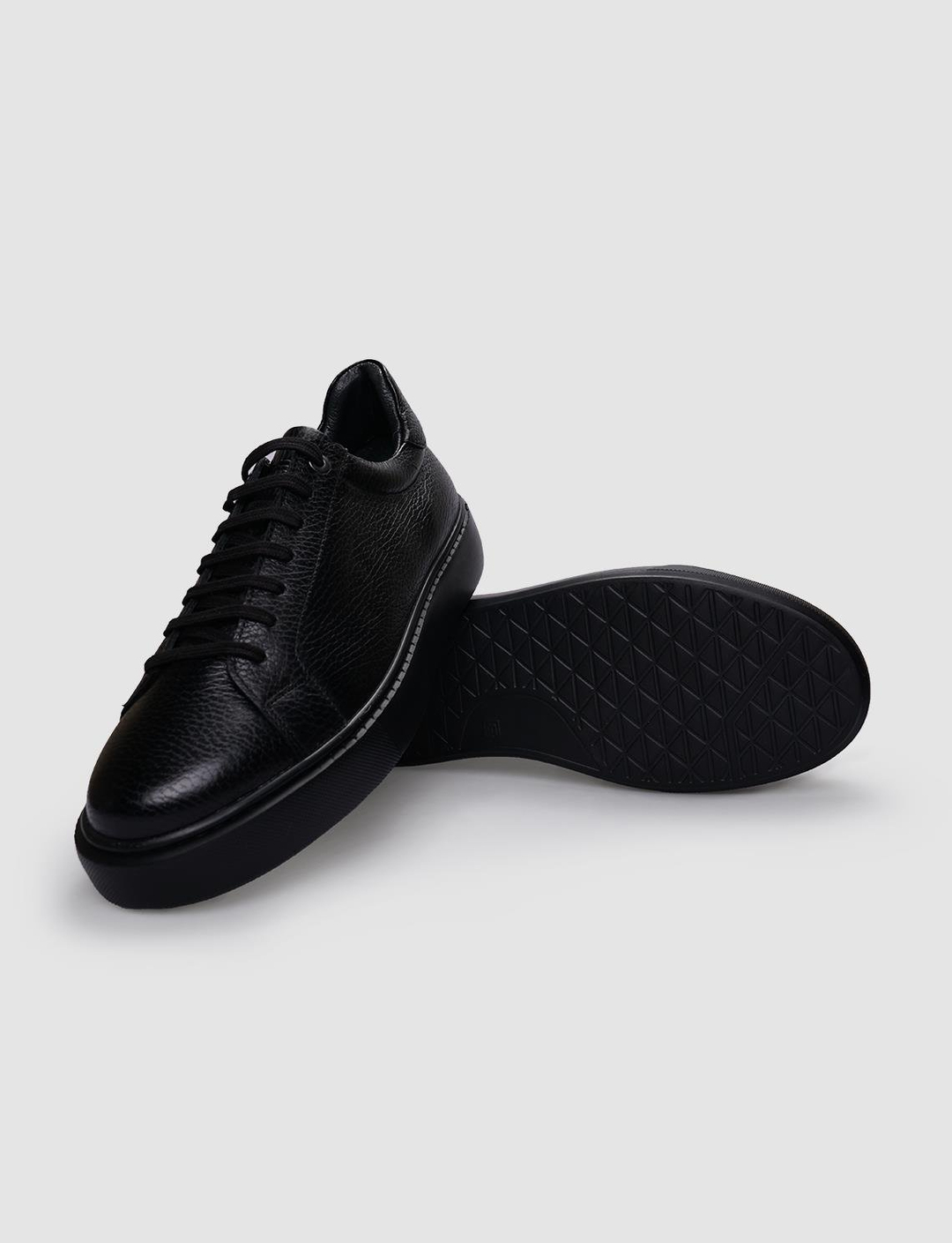 %100 Hakiki Deri Siyah Erkek Ayakkabı