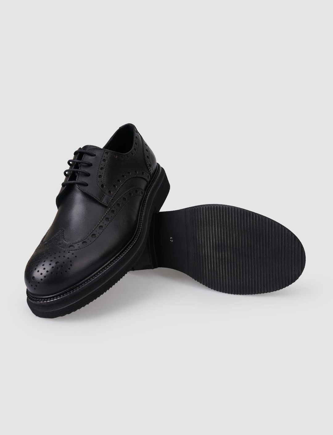 %100 Hakiki Deri Siyah Erkek Ayakkabı