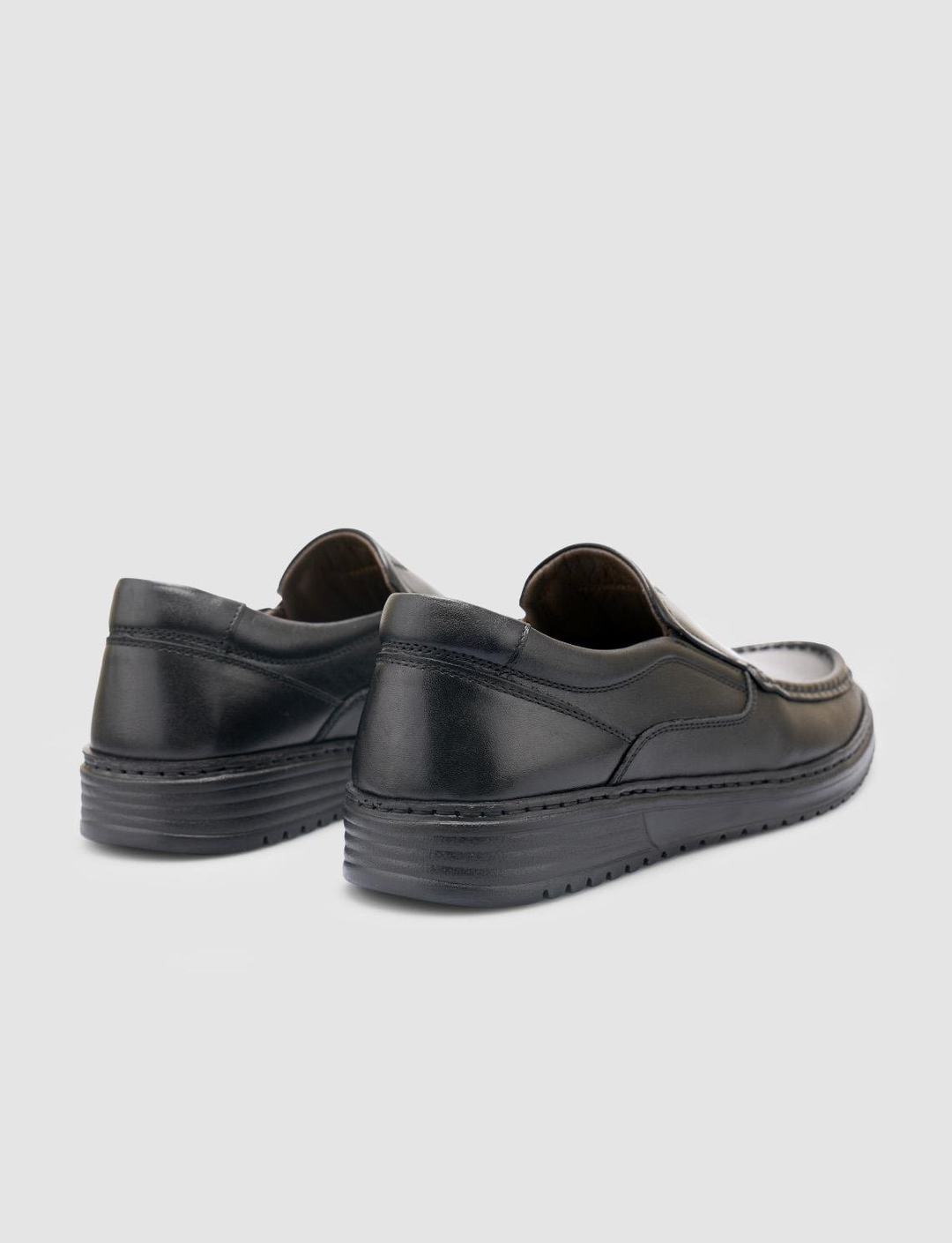 %100 Hakiki Deri Siyah Erkek Ayakkabı