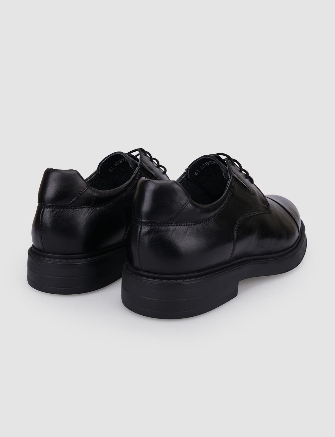 %100 Hakiki Deri Siyah Erkek Ayakkabı