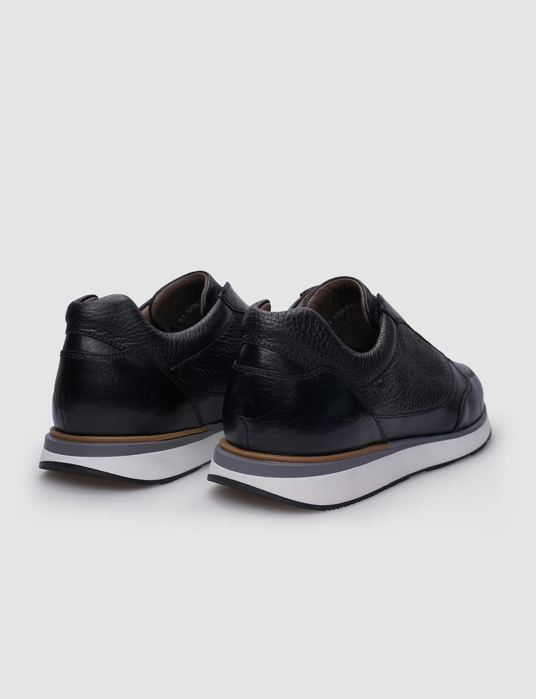 %100 Hakiki Deri Siyah Erkek Ayakkabı