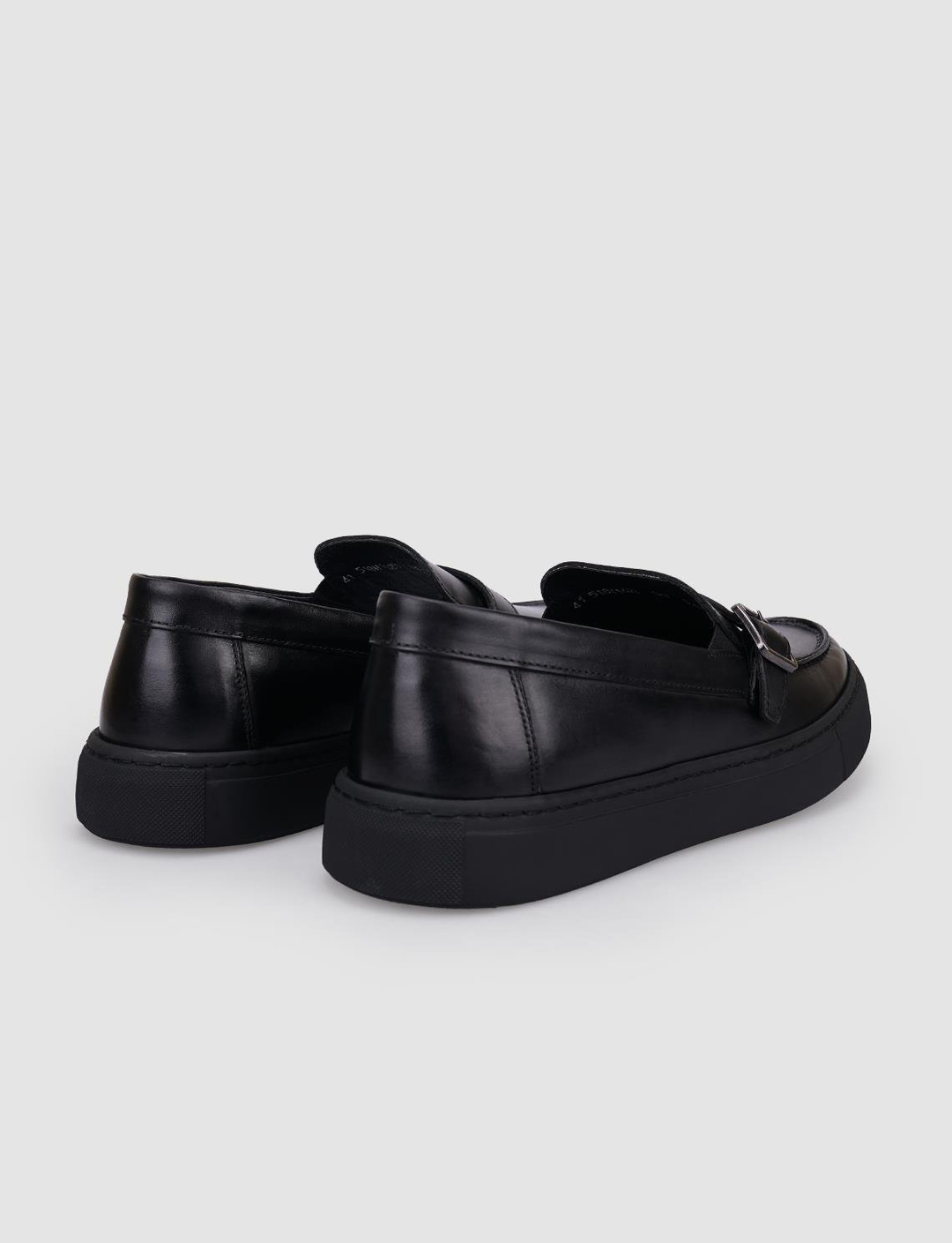 %100 Hakiki Deri Siyah Erkek Ayakkabı