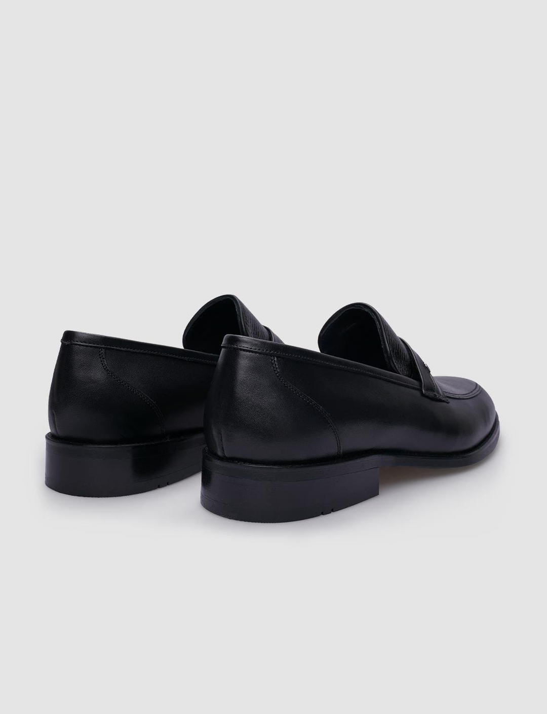 %100 Hakiki Deri Siyah Erkek Ayakkabı