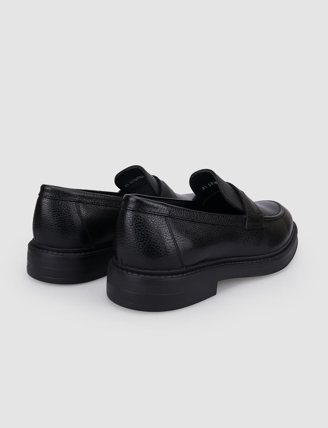 %100 Hakiki Deri Siyah Erkek Ayakkabı