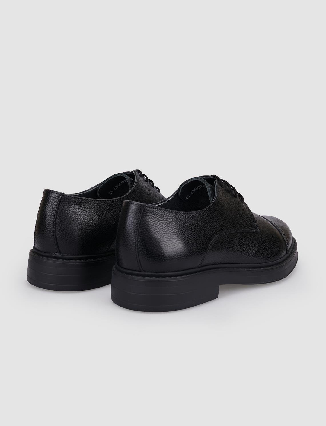 %100 Hakiki Deri Siyah Erkek Ayakkabı