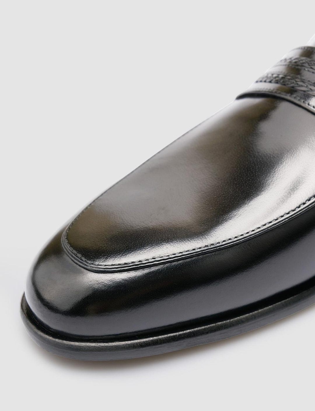 %100 Hakiki Deri Siyah Erkek Ayakkabı