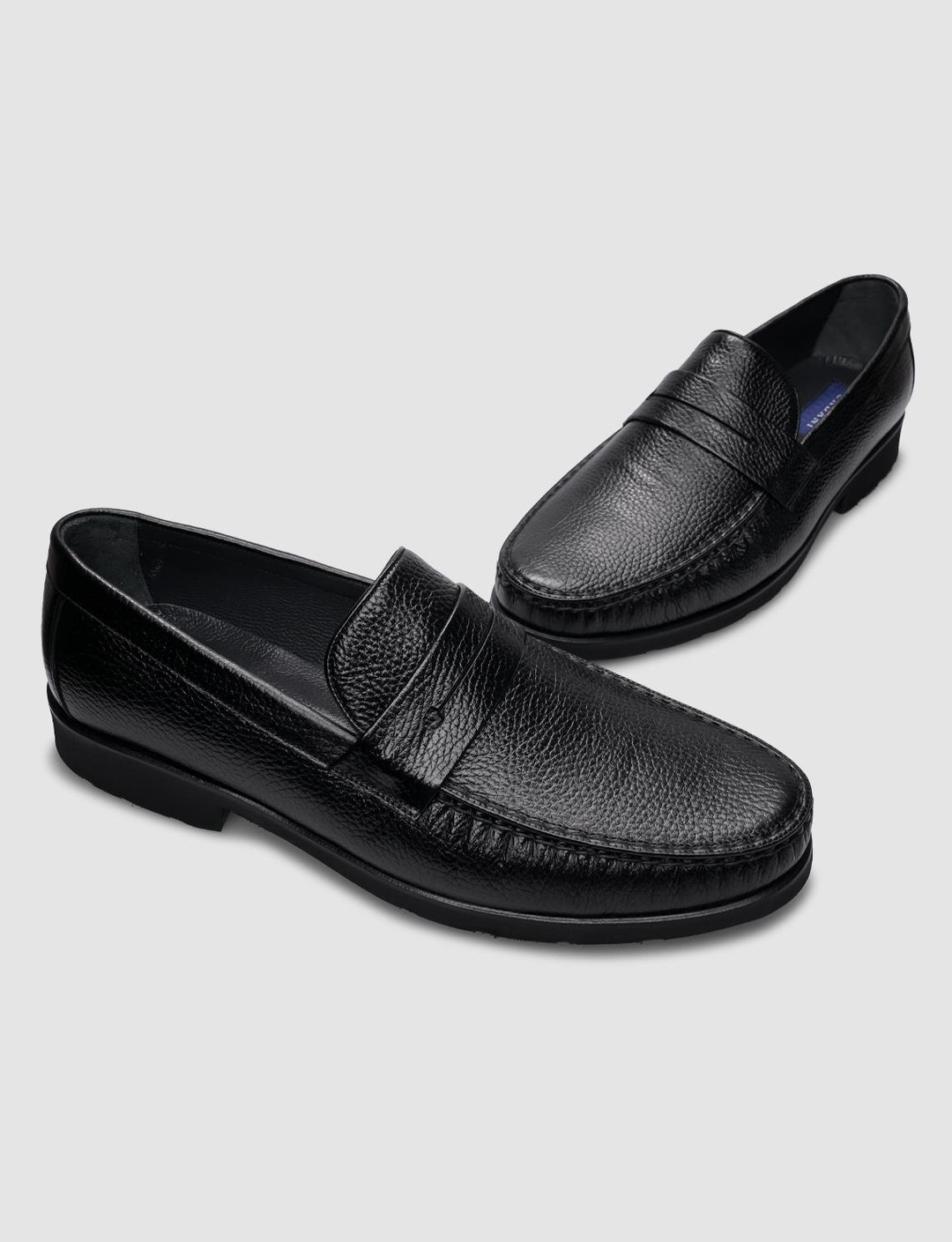 %100 Hakiki Deri Siyah Erkek Ayakkabı