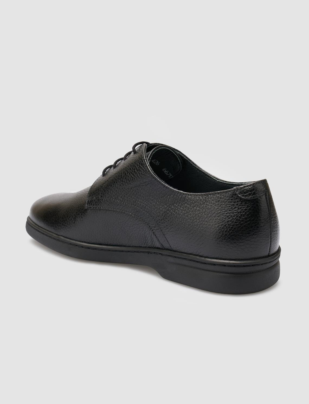 %100 Hakiki Deri Siyah Erkek Ayakkabı