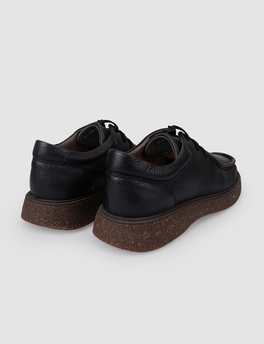 %100 Hakiki Deri Siyah Erkek Ayakkabı