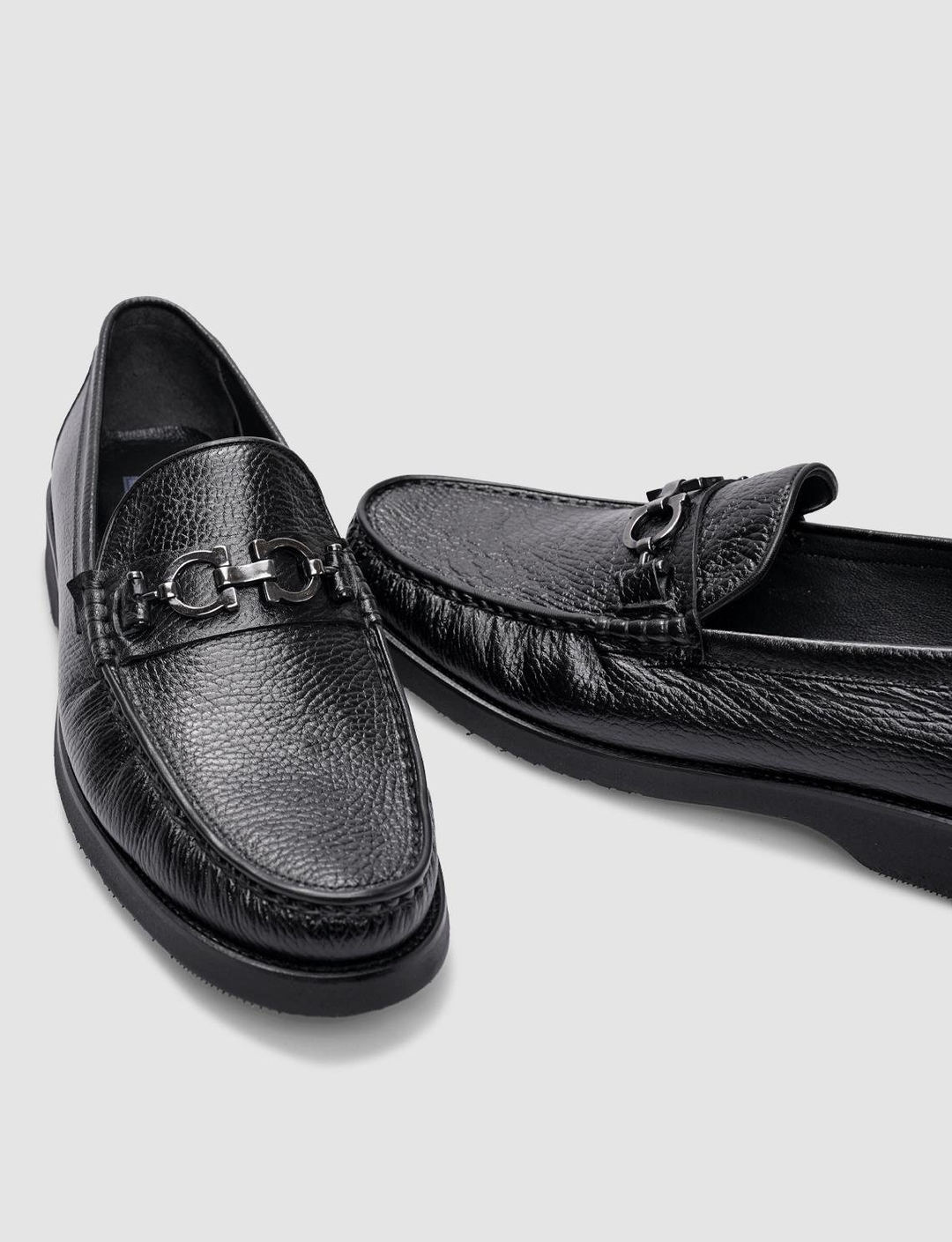 %100 Hakiki Deri Siyah Erkek Ayakkabı