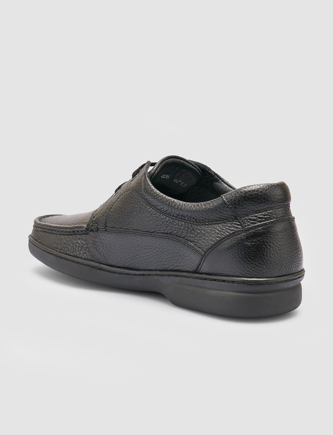 %100 Hakiki Deri Siyah Erkek Ayakkabı