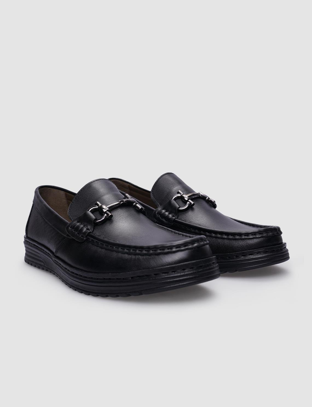 %100 Hakiki Deri Siyah Erkek Ayakkabı