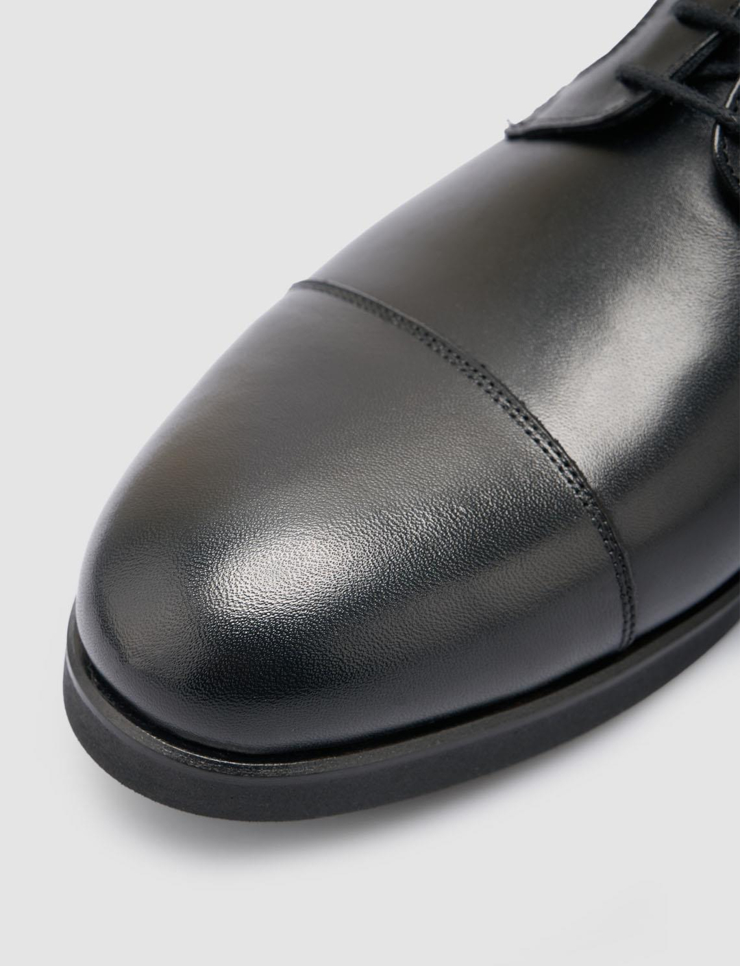 %100 Hakiki Deri Siyah Erkek Ayakkabı