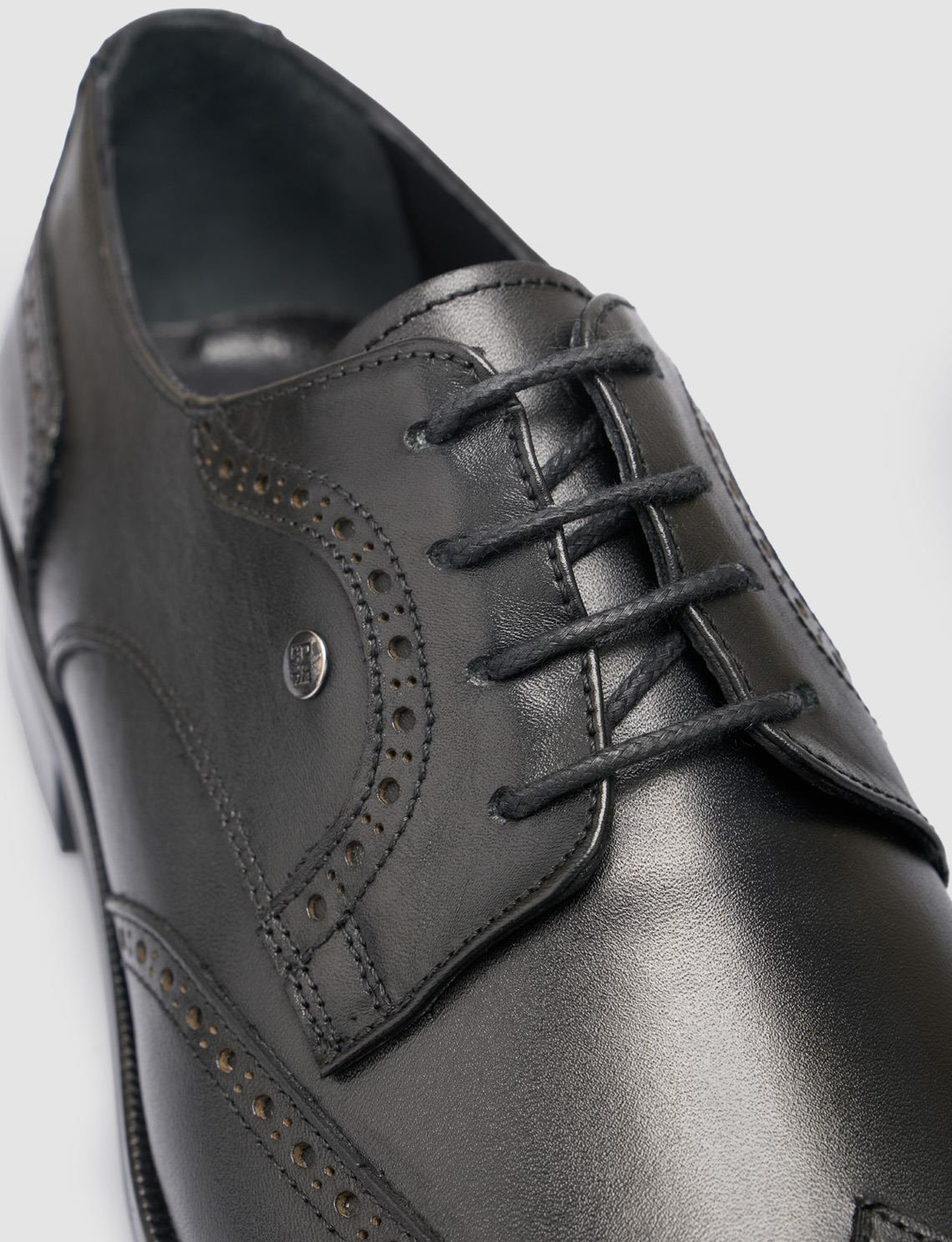 %100 Hakiki Deri Siyah Erkek Ayakkabı