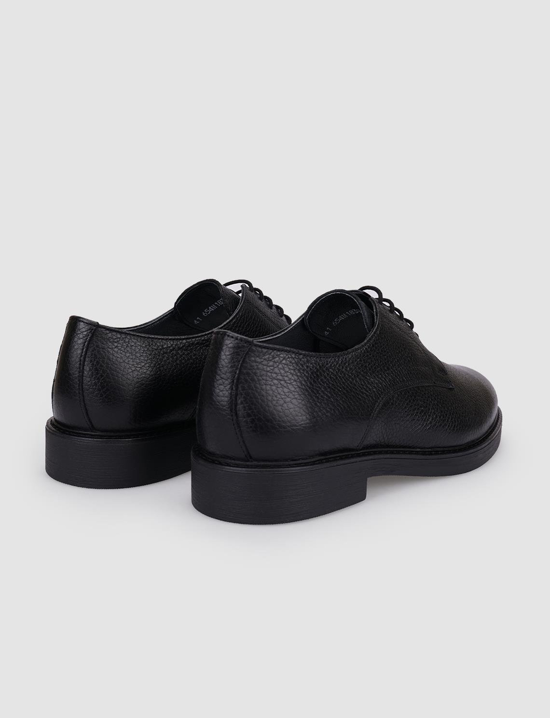%100 Hakiki Deri Siyah Erkek Ayakkabı