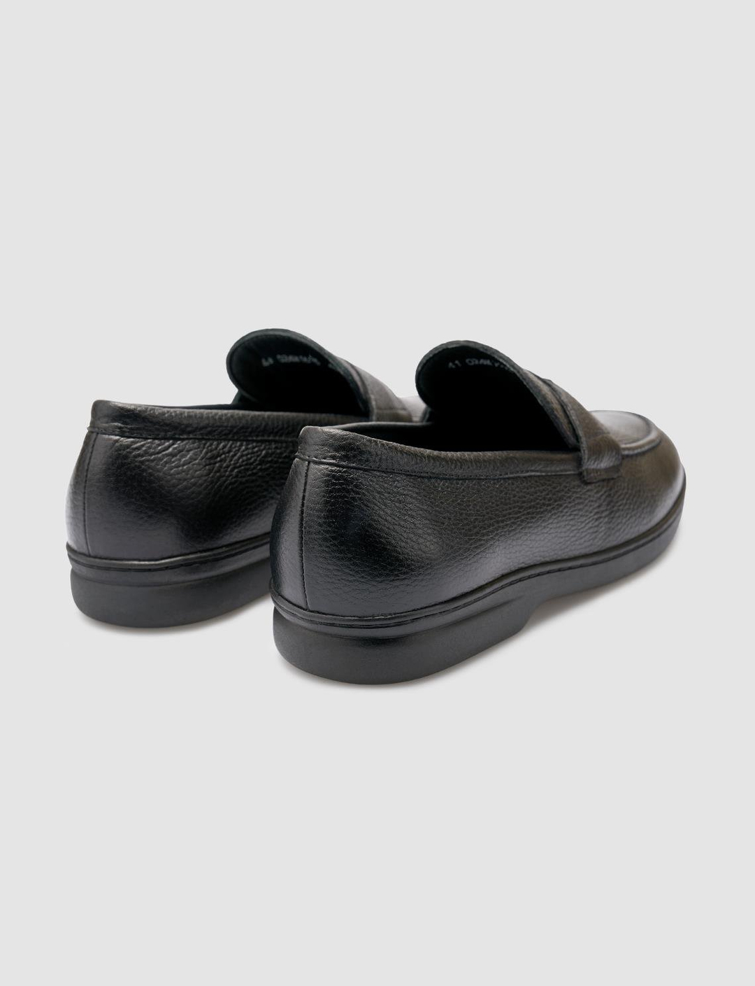 %100 Hakiki Deri Siyah Erkek Ayakkabı