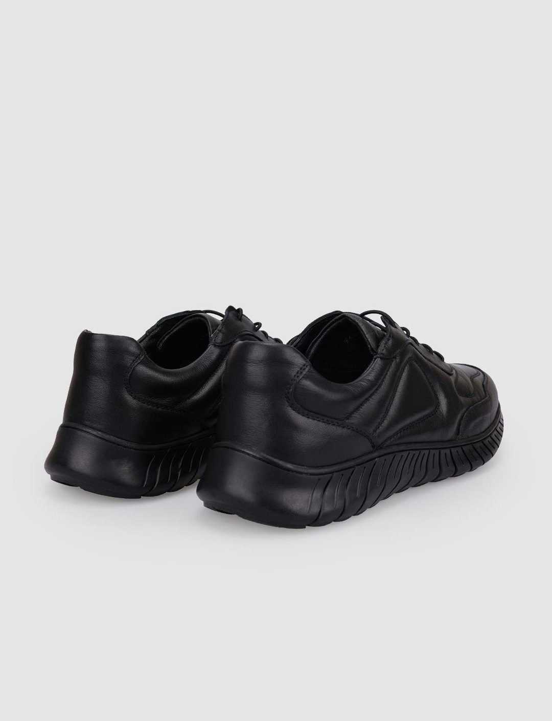 %100 Hakiki Deri Siyah Erkek Ayakkabı