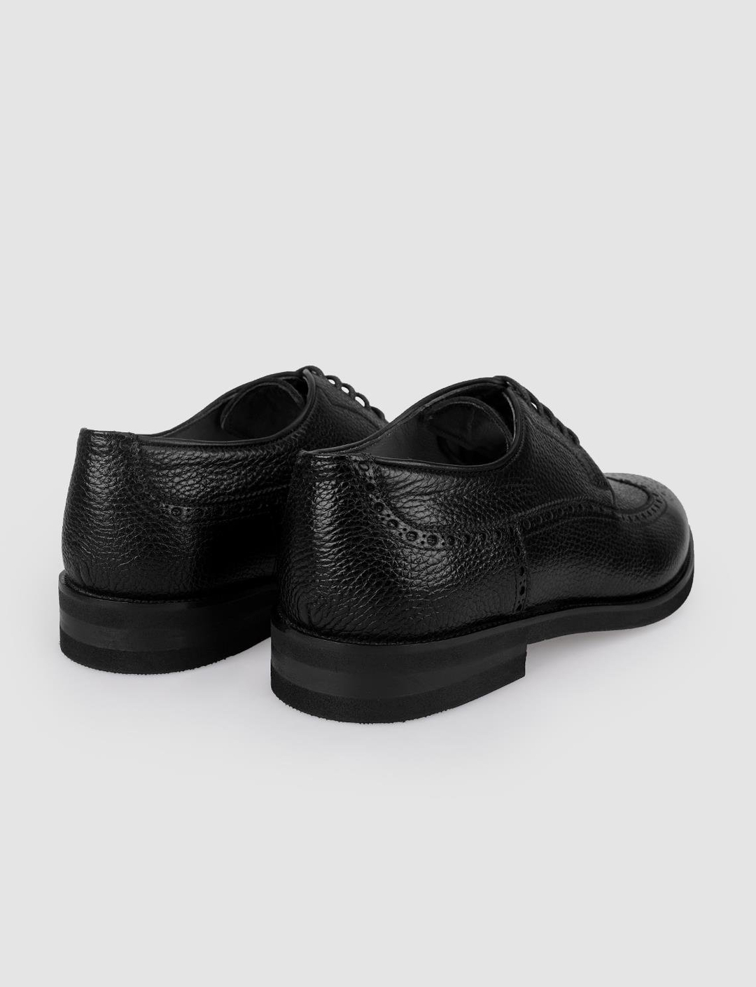 %100 Hakiki Deri Siyah Erkek Ayakkabı