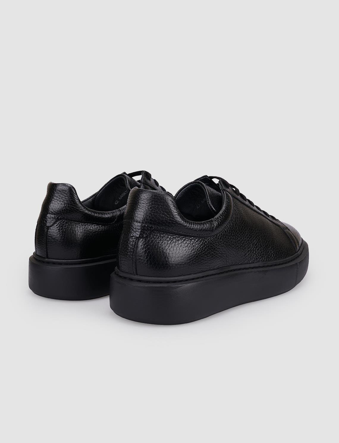 %100 Hakiki Deri Siyah Erkek Ayakkabı