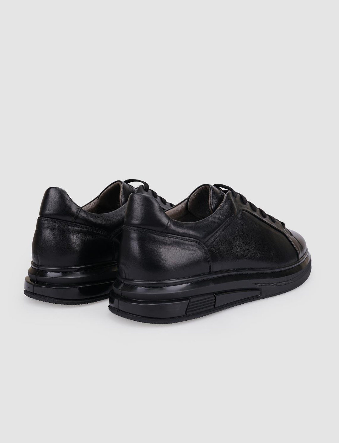 %100 Hakiki Deri Siyah Erkek Ayakkabı