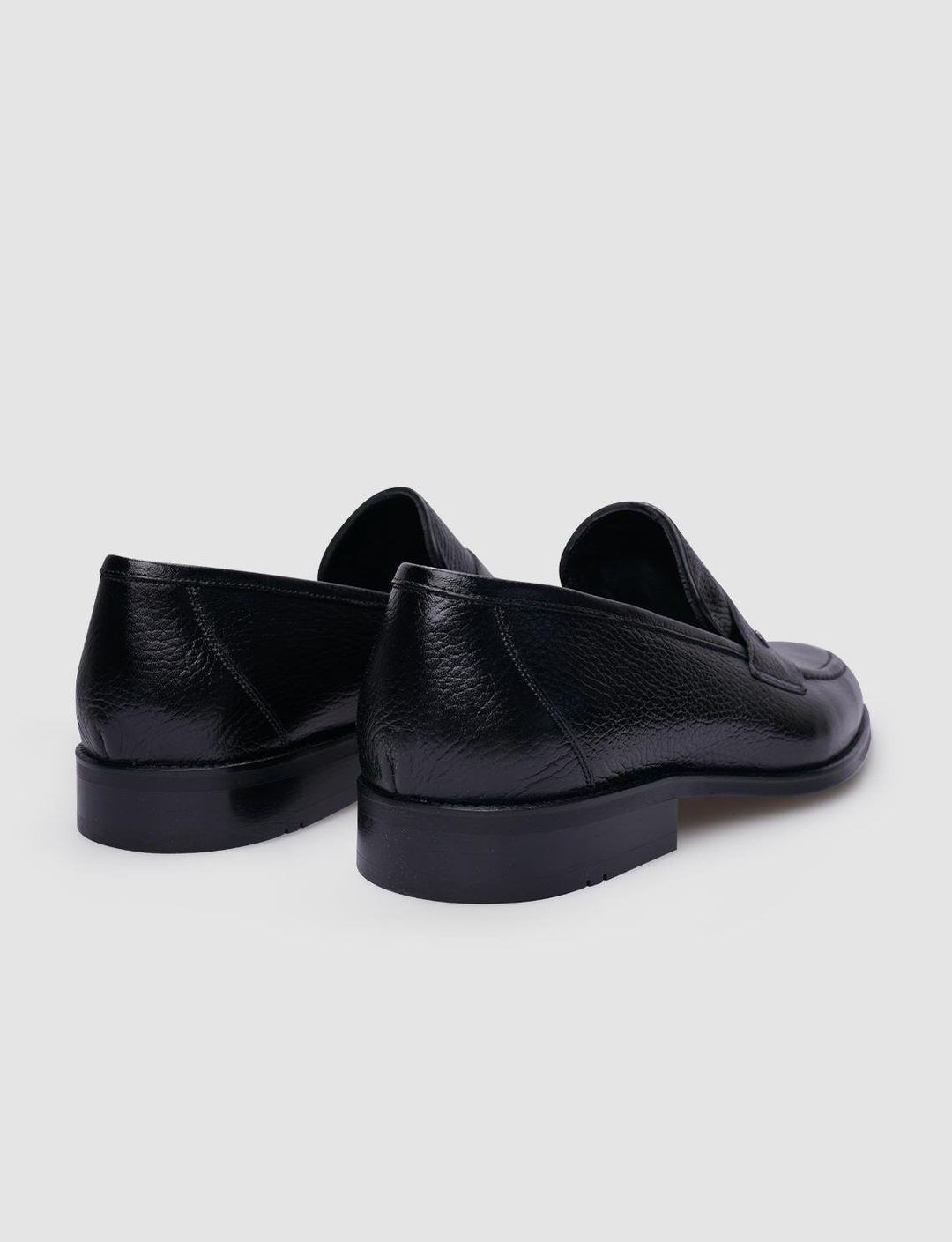 %100 Hakiki Deri Siyah Erkek Ayakkabı