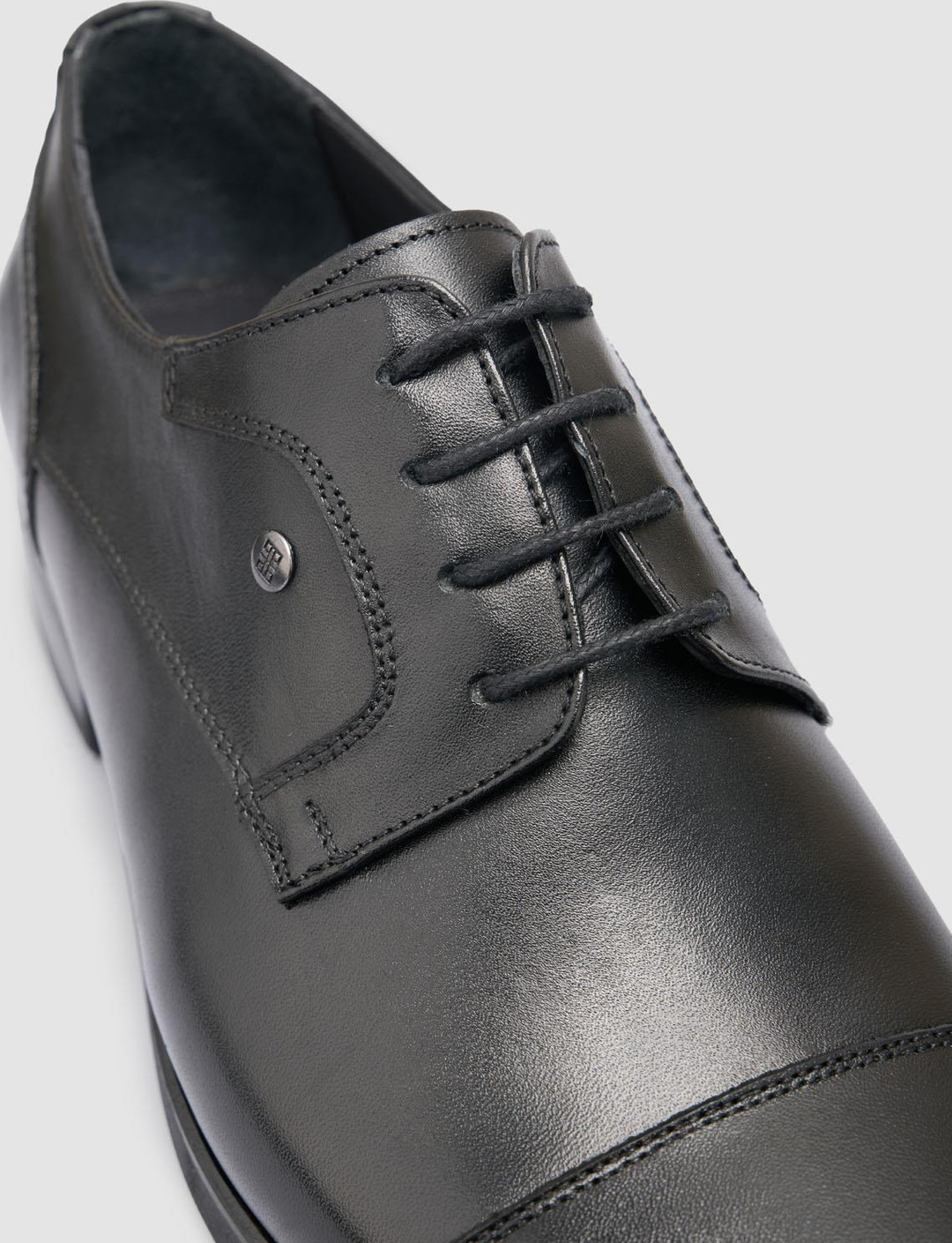 %100 Hakiki Deri Siyah Erkek Ayakkabı