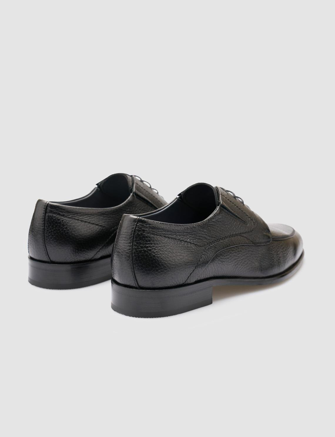 %100 Hakiki Deri Siyah Erkek Ayakkabı