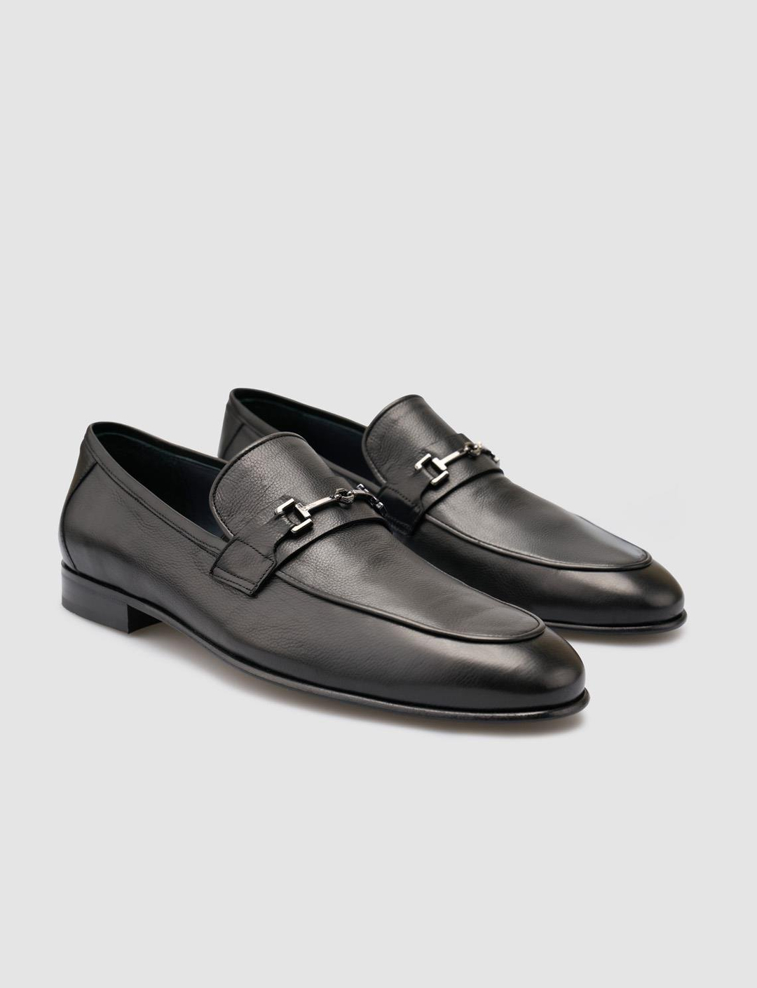 %100 Hakiki Deri Siyah Erkek Ayakkabı