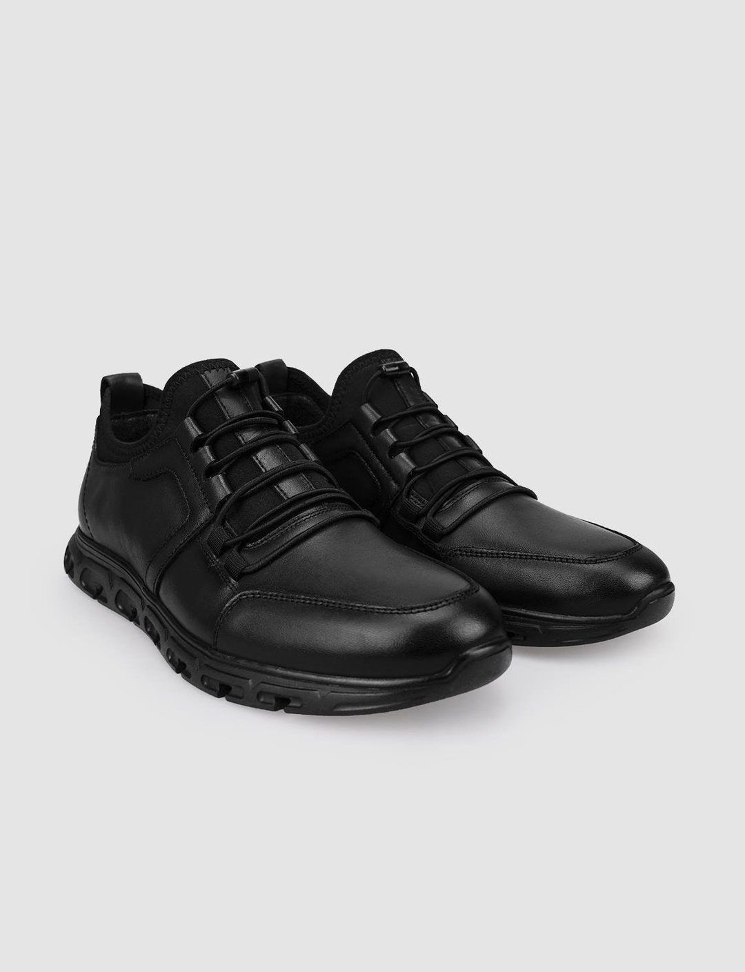 %100 Hakiki Deri Siyah Erkek Ayakkabı