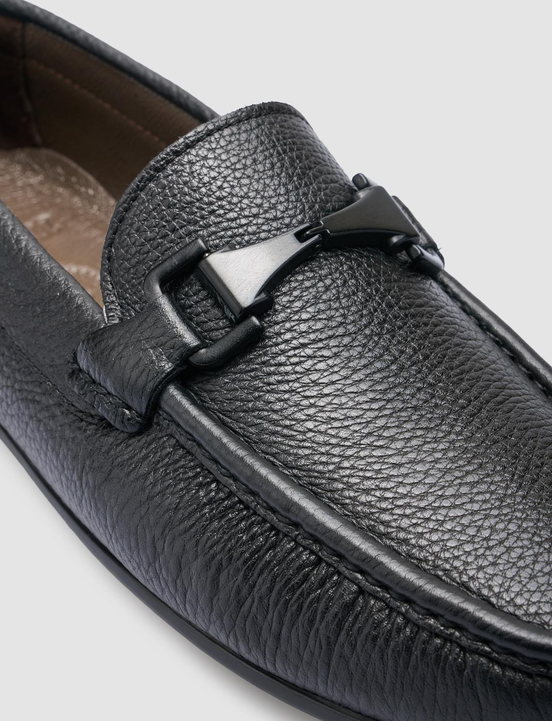 %100 Hakiki Deri Siyah Erkek Ayakkabı