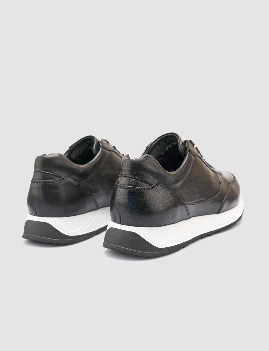 %100 Hakiki Deri Siyah Erkek Ayakkabı